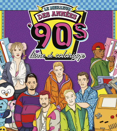 Picture of Le Meilleur des années '90s - Livre de coloriage