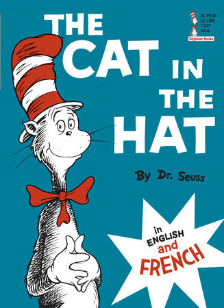 Image de The Cat in the Hat in English and French