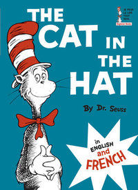 Image de The Cat in the Hat in English and French