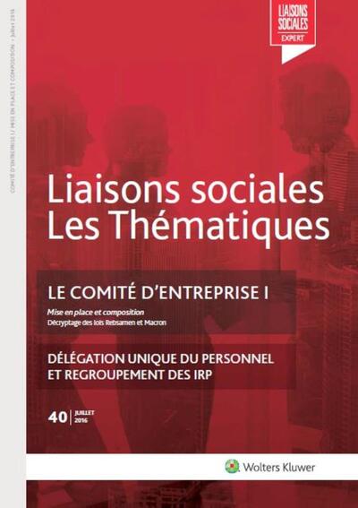 Image de Le comité d'entreprise I - Juillet 2016