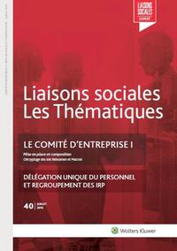 Image de Le comité d'entreprise I - Juillet 2016