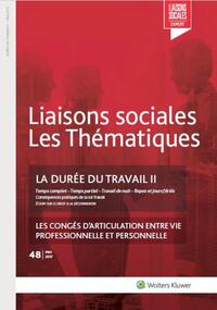Image de La durée du travail II - n°48 - Mai 2017