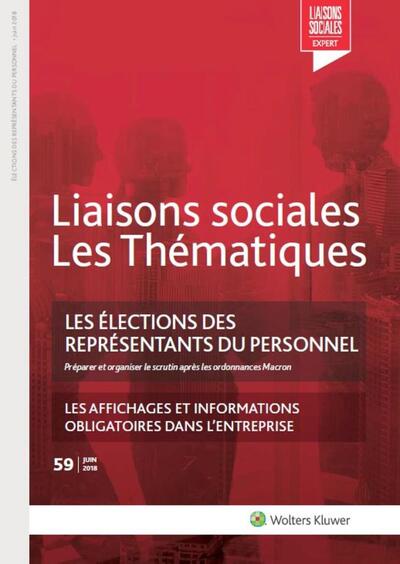Image de Les élections des représentants du personnel - N°59 - Juin 2018