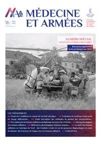 Picture of Médecine et Armées Vol.51 No.1