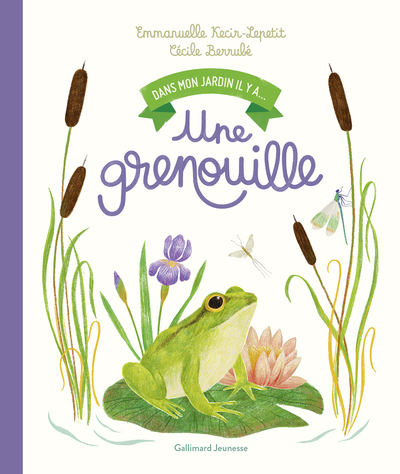 Picture of Dans mon jardin, il y a... - Une grenouille