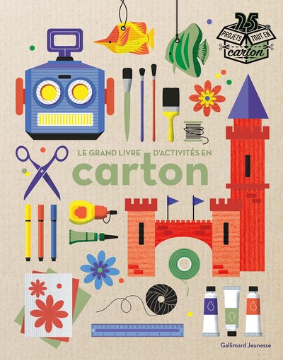 Picture of Le grand livre des activités en carton