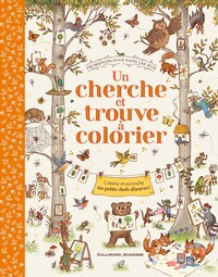 Image de Promenons-nous dans les bois - Un cherche et trouve à colorier