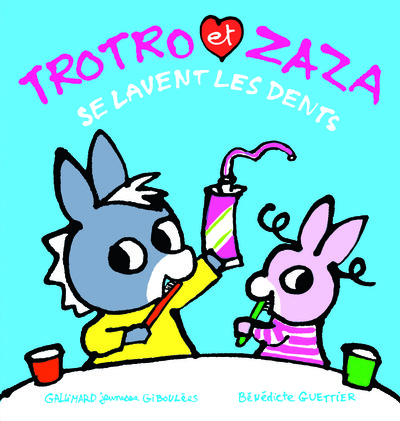Image de Trotro et Zaza se lavent les dents