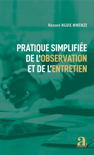 Image de Pratique simplifiée de l'observation et de l'entretien