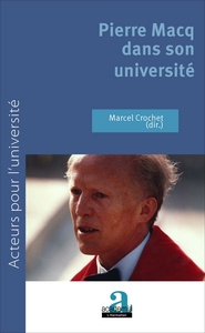 Image de Pierre Macq dans son université