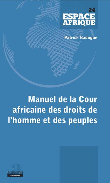 Picture of Manuel de la Cour africaine des droits de l'homme et des peuples