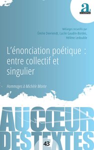 Image de L’énonciation poétique : entre collectif et singulier