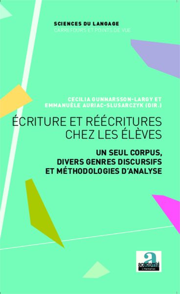Image de Ecriture et réécritures chez les élèves