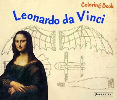 Picture of Coloring Book Leonardo da Vinci /anglais