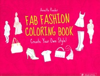 Picture of Fab Fashion Coloring Book Create Your Own Style! /anglais