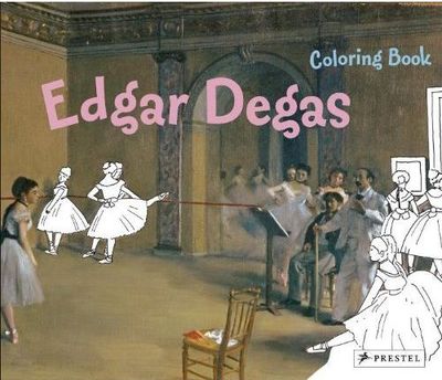 Picture of Coloring Book Edgar Degas /anglais