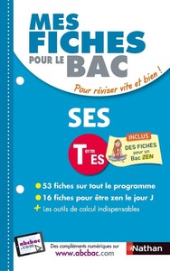 Image de Mes fiches pour le Bac SES Term ES