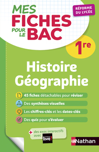 Picture of Mes Fiches pour le BAC 1re Histoire Géographie