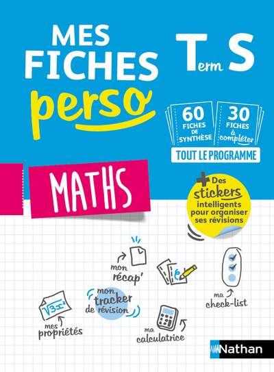 Picture of Mes fiches perso Maths Term S