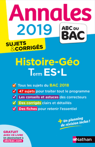 Image de Annales Bac 2019 Histoire Géo Terminale L-ES - Corrigé