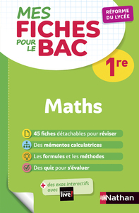 Picture of Mes fiches ABC pour le BAC Maths 1re