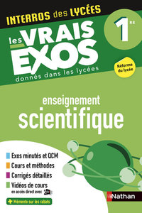 Picture of Interros des Lycées Enseignement Scientifique 1re