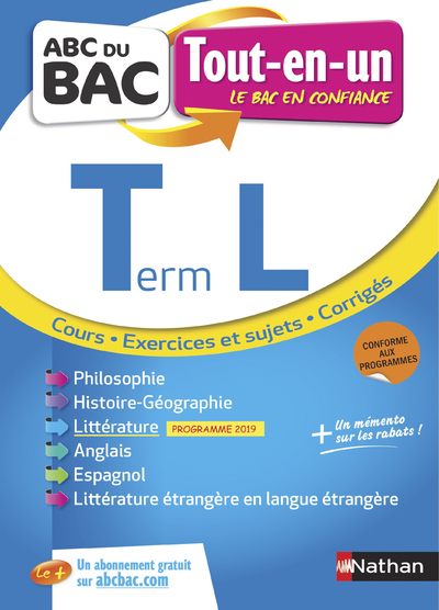 Picture of Tout-en-un Term L - Toutes les matières
