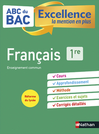 Image de ABC BAC Excellence Français 1re