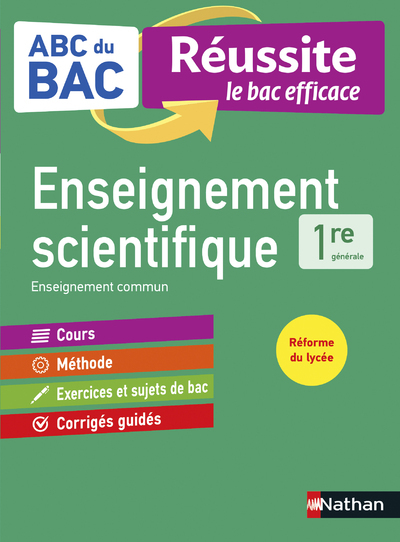 Picture of ABC Réussite Enseignement Scientifique 1re