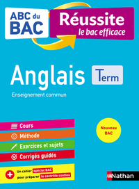 Picture of ABC du BAC Réussite Anglais Term - Enseignement commun