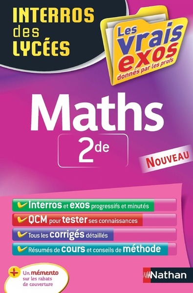 Picture of Interros des Lycées Maths 2de