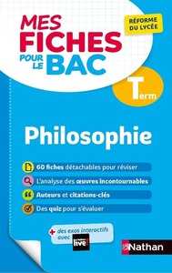 Picture of Mes Fiches pour le BAC Philosophie Terminale