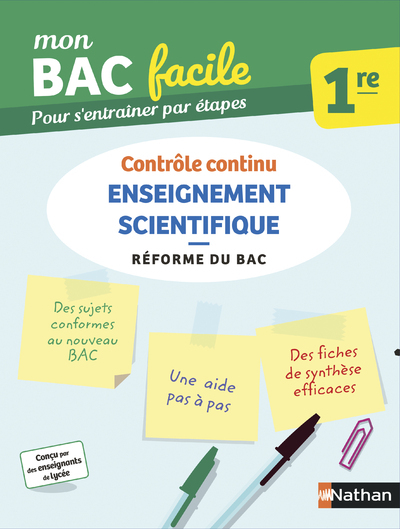 Picture of Mon Bac Facile Enseignement Scientifique 1re