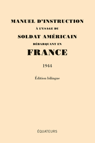 Image de Manuel d'instruction à l'usage du soldat Américain débarquant en France (1944)