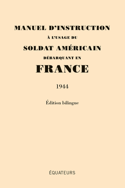 Image de Manuel d'instruction à l'usage du soldat Américain débarquant en France (1944)