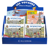 Image de Présentoir O ET M (2.2) Paris : 18 livres + 12 Coloriages