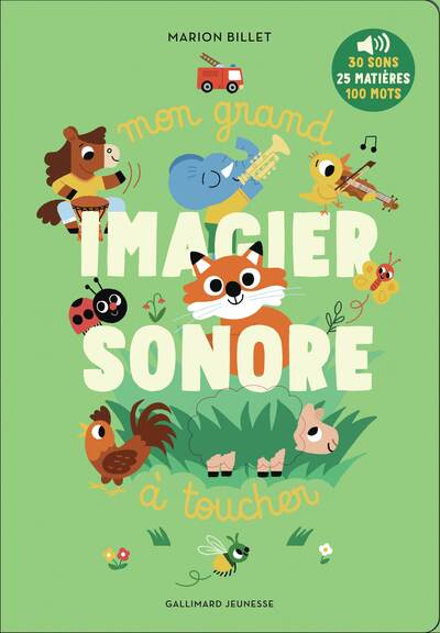 Image de Mon grand imagier sonore à toucher (hors-série)