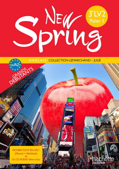 Picture of New Spring - Anglais 3e LV2 (A2) - Fichier tout en un - Edition 2011