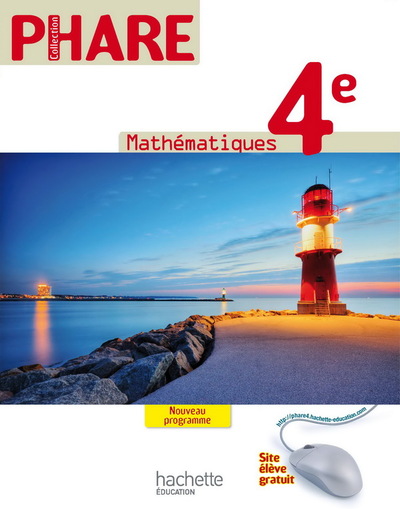 Image de Phare Mathématiques 4e - Livre élève Grand format - Edition 2011