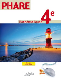 Image de Phare Mathématiques 4e - Livre élève Grand format - Edition 2011