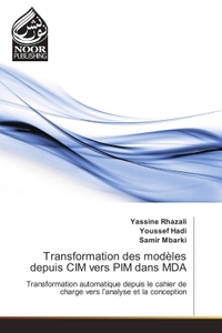 Picture of Transformation des modeles depuis CIM vers PIM dans MDA