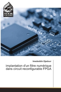 Image de implantation d'un filtre numérique dans circuit reconfigurable FPGA