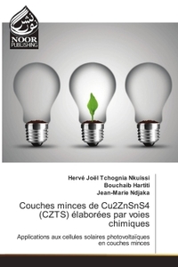 Image de Couches minces de Cu2ZnSnS4 (CZTS) élaborées par voies chimiques