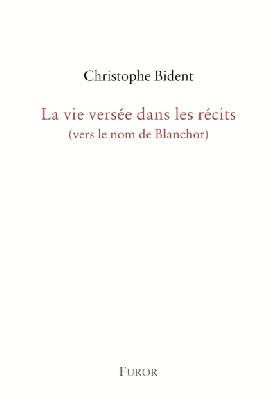Image de La vie versée dans les récits