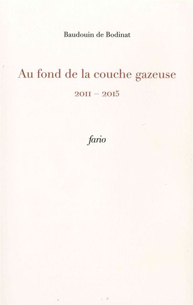 Picture of Au fond de la couche gazeuse