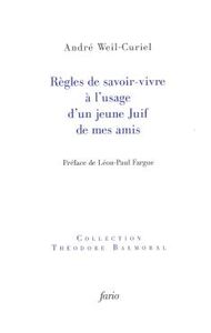 Image de Règles de savoir-vivre à l’usage d’un jeune Juif de mes amis