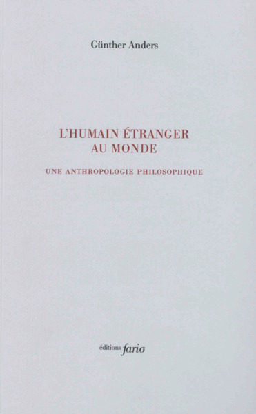 Image de L' humain étranger au monde