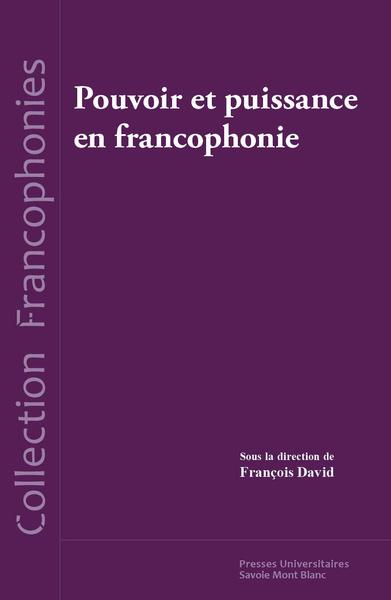Picture of Pouvoir et puissance en francophonie