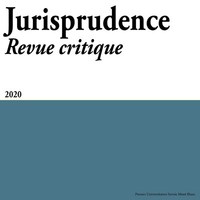 Picture of Jurisprudence - Revue critique - 2020