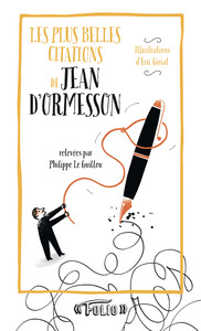 Picture of Les plus belles citations de Jean d'Ormesson